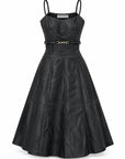 Sofia Vegan Leather Dress - Karina Grimaldi