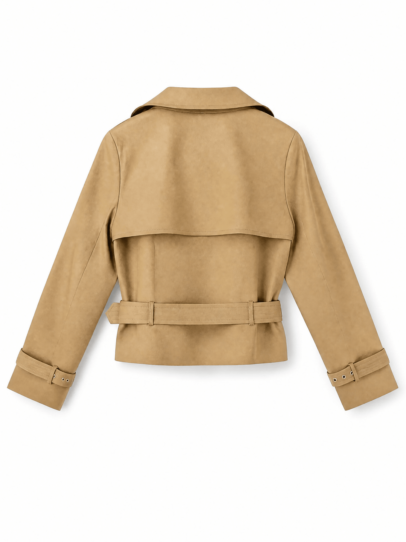 Vida Vegan Leather Trench Jacket - Karina Grimaldi