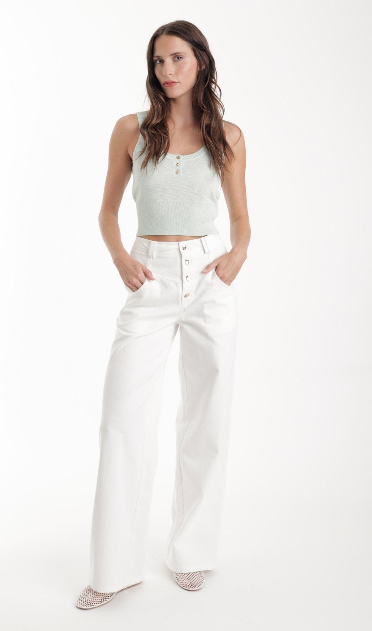 Zaya Knit Tank Top - Karina Grimaldi