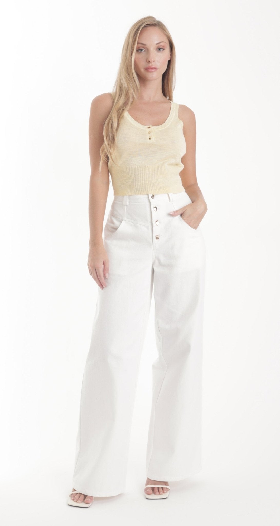 Zaya Knit Tank Top - Karina Grimaldi